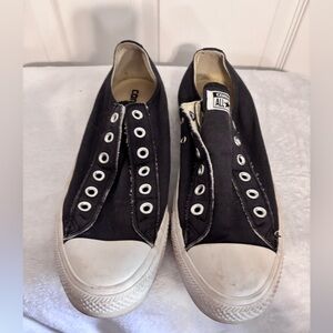 M8/W10 Converse NAVY Slip-on Sneakers (No lace style)